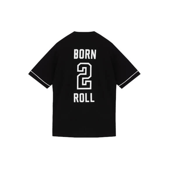 Camisa Baseball "Born 2 Roll"