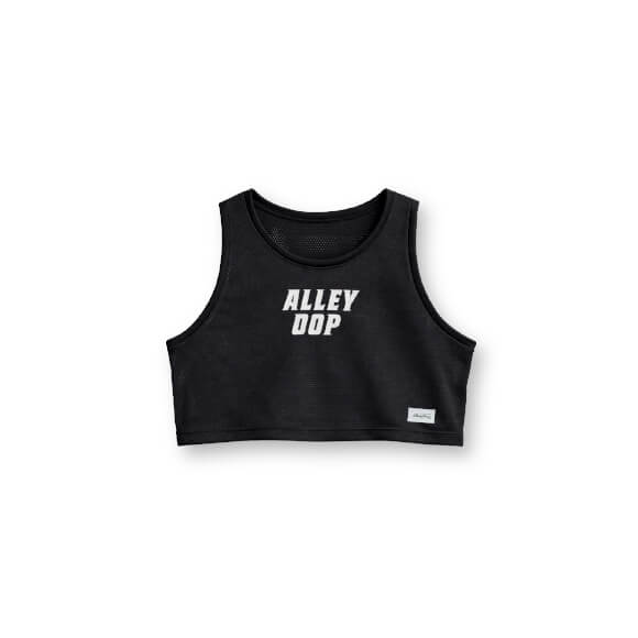Bold logo crop tank